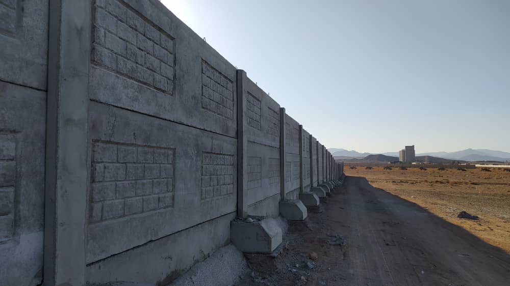 دیوار پیش ساخته 10سانتی| الیاس بتن خراسان جنوبی