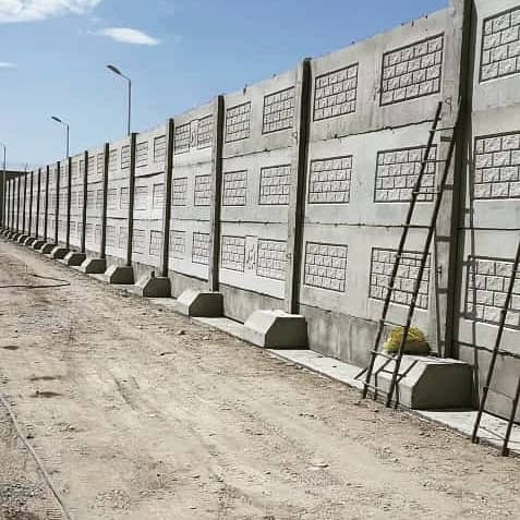 دیوار پیش ساخته 10سانتی| الیاس بتن خراسان جنوبی